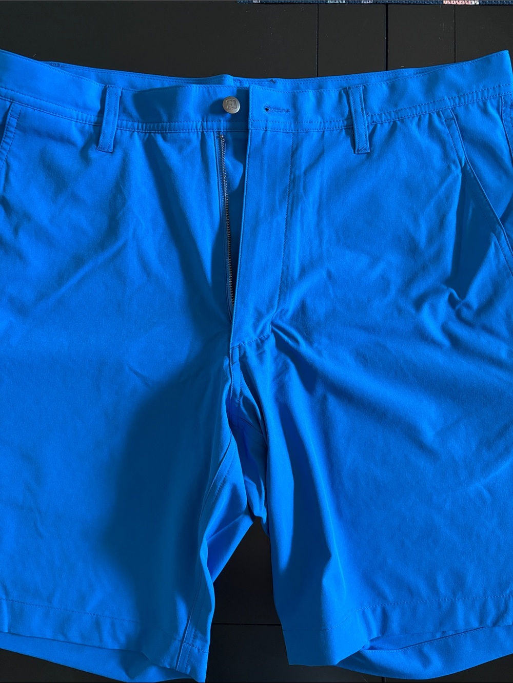 FootJoy Men's Electric Blue Hybrid Golf Shorts